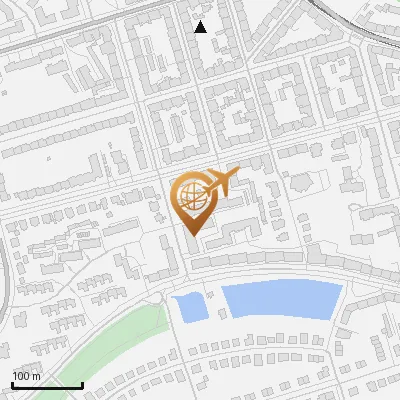 Karte Thörlweg 1-4, 21075 Hamburg