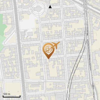 Karte Thrasoltstraße 24, 10585 Berlin