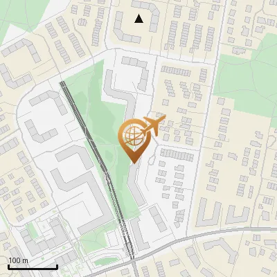 Karte Thüreystraße 35-43, 22455 Hamburg