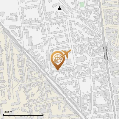 Karte Thüringer Straße 14-27, 50733 Köln