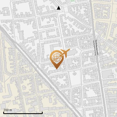 Karte Thüringer Straße 3-10, 50733 Köln