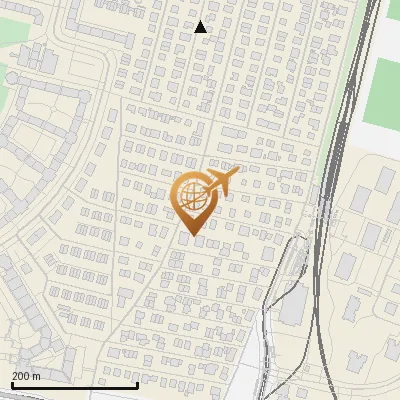 Karte Thujaweg 9-14, 80939 München