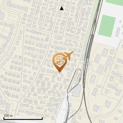 Karte Thujaweg 1-8, 80939 München