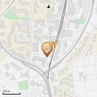 Karte Tibarg 1-18, 22459 Hamburg