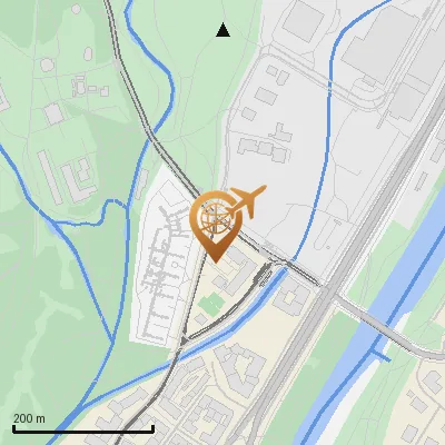 Karte Tivolistraße 9, 80538 München