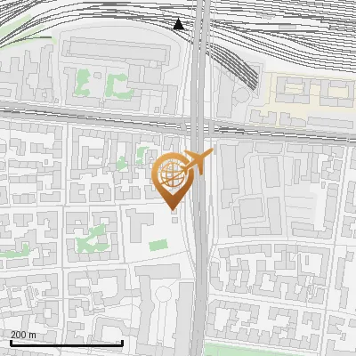 Karte Trappentreustraße 10, 80339 München