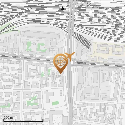 Karte Trappentreustraße 2, 80339 München