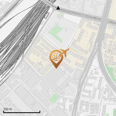 Karte Trausnitzstraße 6-8, 81671 München