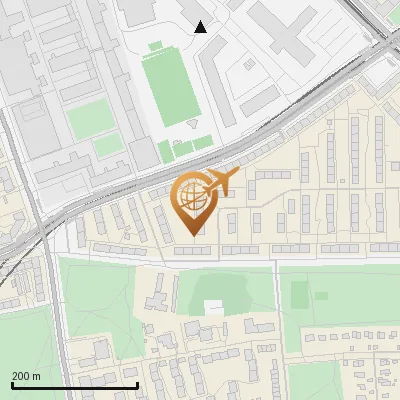 Karte Triester Straße 2-7, 81669 München