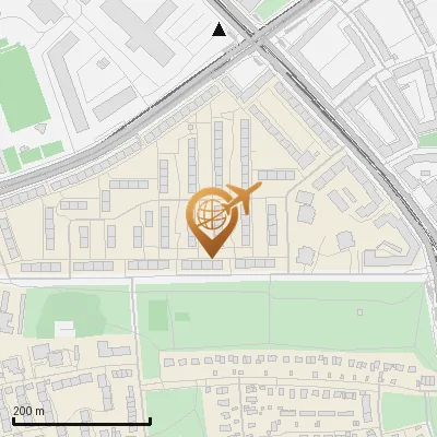 Karte Triester Straße 28-36, 81669 München