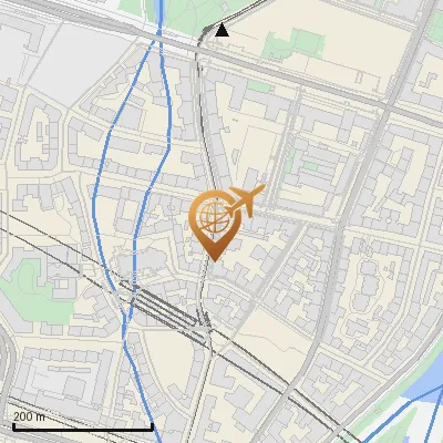 Karte Triftstraße 2-13, 80538 München