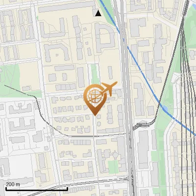 Karte Tristanstraße 24-30, 80804 München