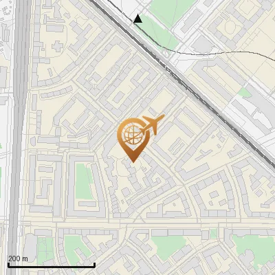 Karte Trivastraße 13-21, 80637 München