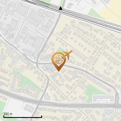 Karte Truderinger Straße 322-325, 81825 München