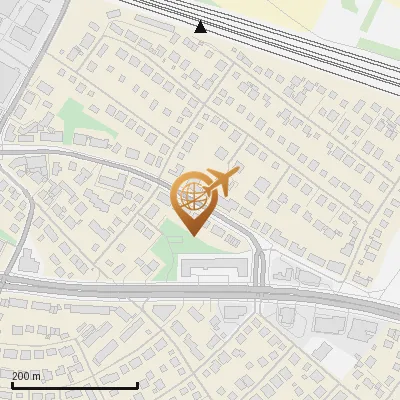 Karte Truderinger Straße 339-348, 81825 München