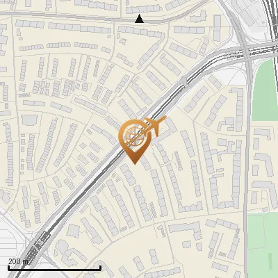 Karte Tübinger Straße 13-20, 50739 Köln