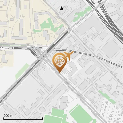 Karte Tübinger Straße 3, 80686 München