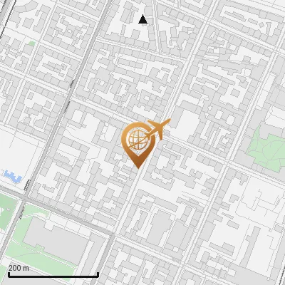 Karte Türkenstraße 43-54, 80799 München