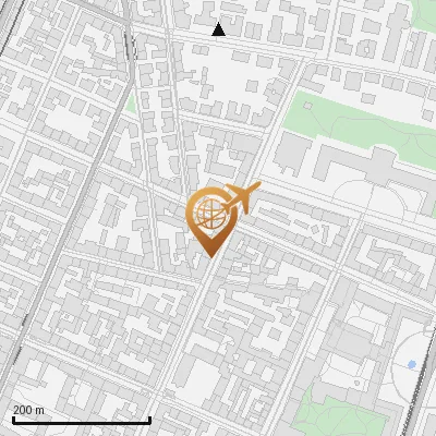 Karte Türkenstraße 77-87, 80799 München