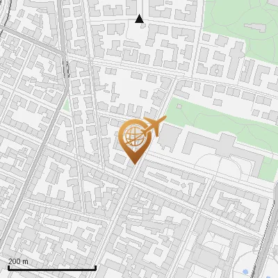 Karte Türkenstraße 89, 80799 München