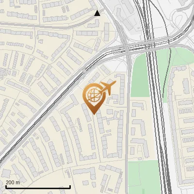 Karte Ulmer Straße 22, 50739 Köln