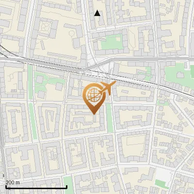 Karte Unertlstraße 9, 80803 München