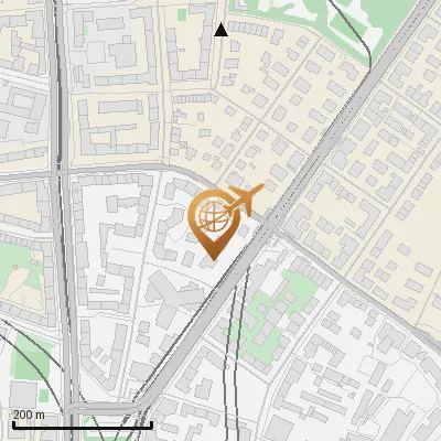 Karte Ungererstraße 23-25, 80802 München