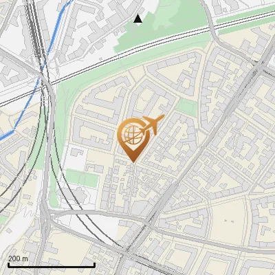 Karte Untere Grasstraße 9-16, 81541 München