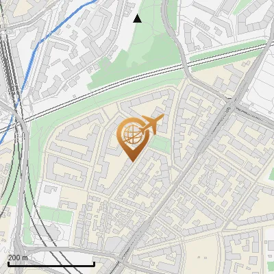 Karte Untere Grasstraße 2, 81541 München