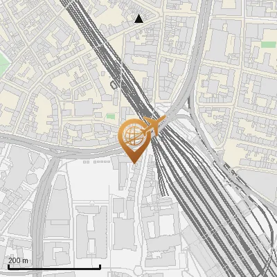 Karte Ursulastraße 1, 50668 Köln