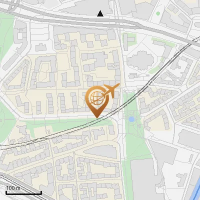 Karte Venusberg 8-12, 20459 Hamburg