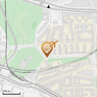 Karte Venusberg 34-36, 20459 Hamburg