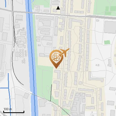 Karte Veringstraße 119, 21107 Hamburg