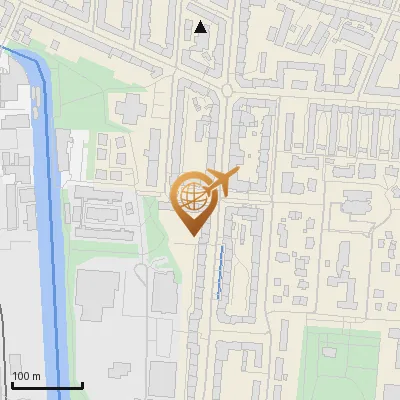 Karte Veringstraße 44-45, 21107 Hamburg