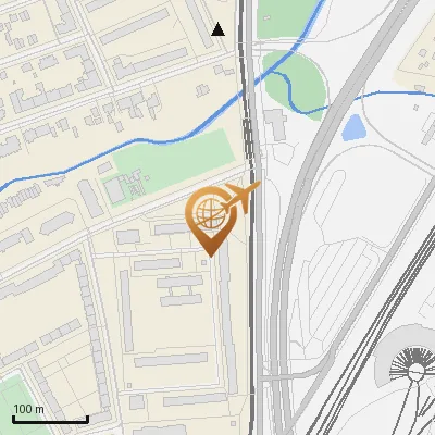 Karte Vesaliusstraße 32, 13187 Berlin