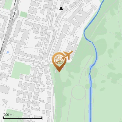 Karte Veterinärstraße 16-18, 80539 München