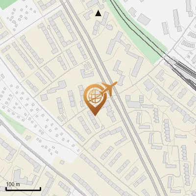 Karte Vierbergen 14, 22111 Hamburg