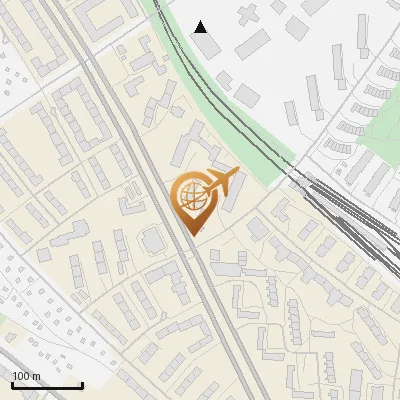 Karte Vierbergen 23, 22111 Hamburg