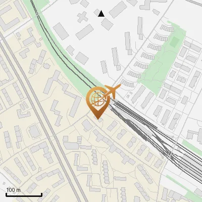 Karte Vierbergen 28, 22111 Hamburg