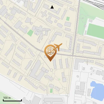 Karte Vierländer Damm 1-6, 20539 Hamburg