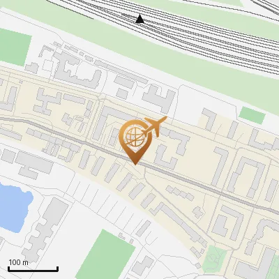 Karte Vierländer Damm 71, 20539 Hamburg