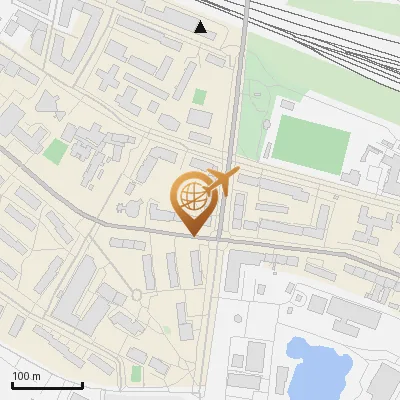 Karte Vierländer Damm 9, 20539 Hamburg