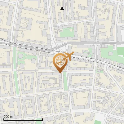 Karte Viktoriastraße 23, 80803 München