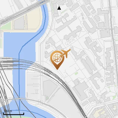 Karte Virchowweg 12, 10117 Berlin