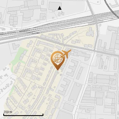 Karte Vitalisstraße 323, 50933 Köln