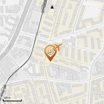 Karte Volksdorfer Straße 24, 22081 Hamburg