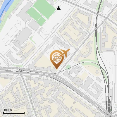 Karte Moorkamp 1-5, 20357 Hamburg