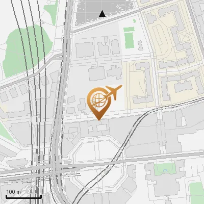 Karte Voßstraße 13-16, 10117 Berlin