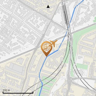 Karte Voßstraße 3, 81543 München