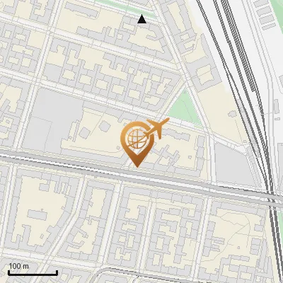 Karte Waldeyerstraße 1-2, 10247 Berlin